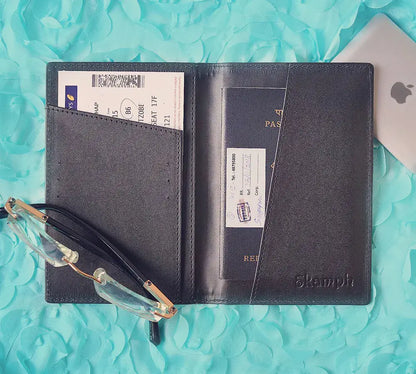 Green 'Let Us Be A Paryatak' Passport Cover
