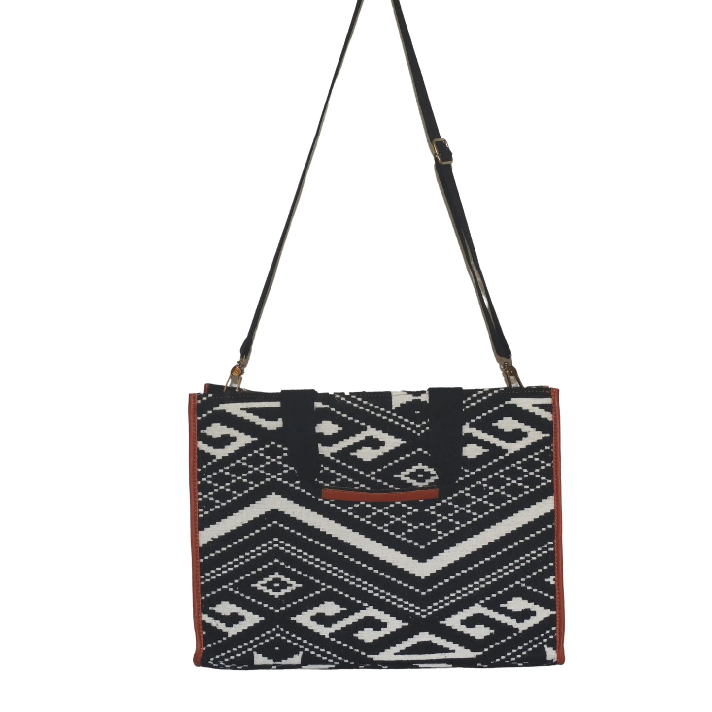 Monochrome Vibes Laptop Tote