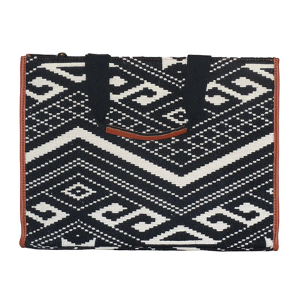 Monochrome Vibes Laptop Tote