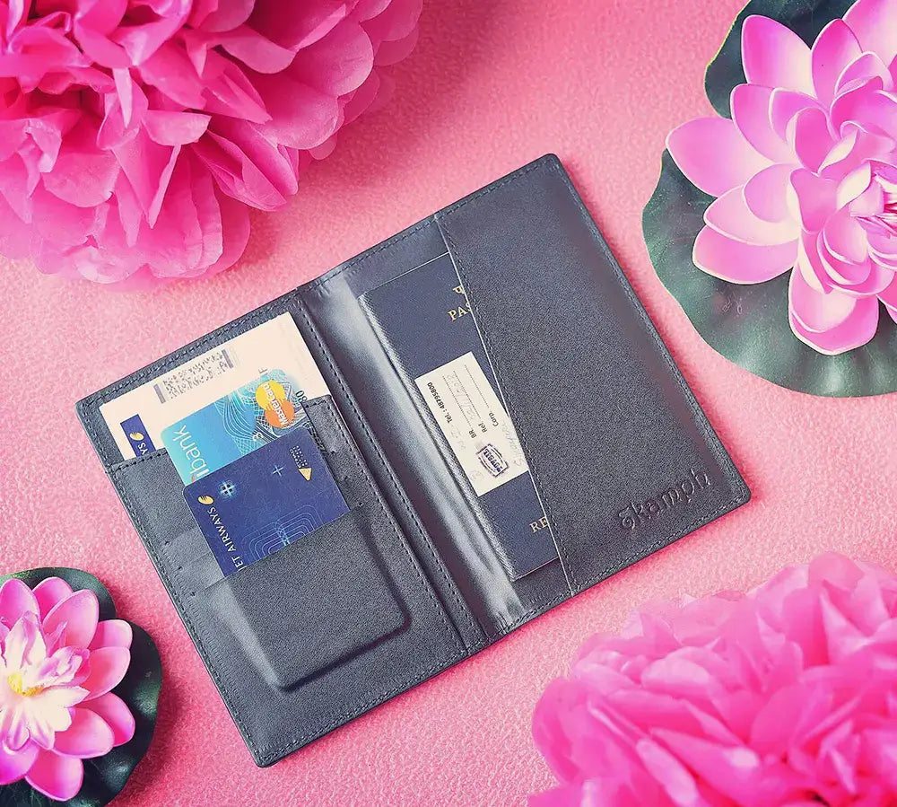 Pink 'Jahan Main Jaati Hu Wohi Chale Aate Ho' Passport Cover
