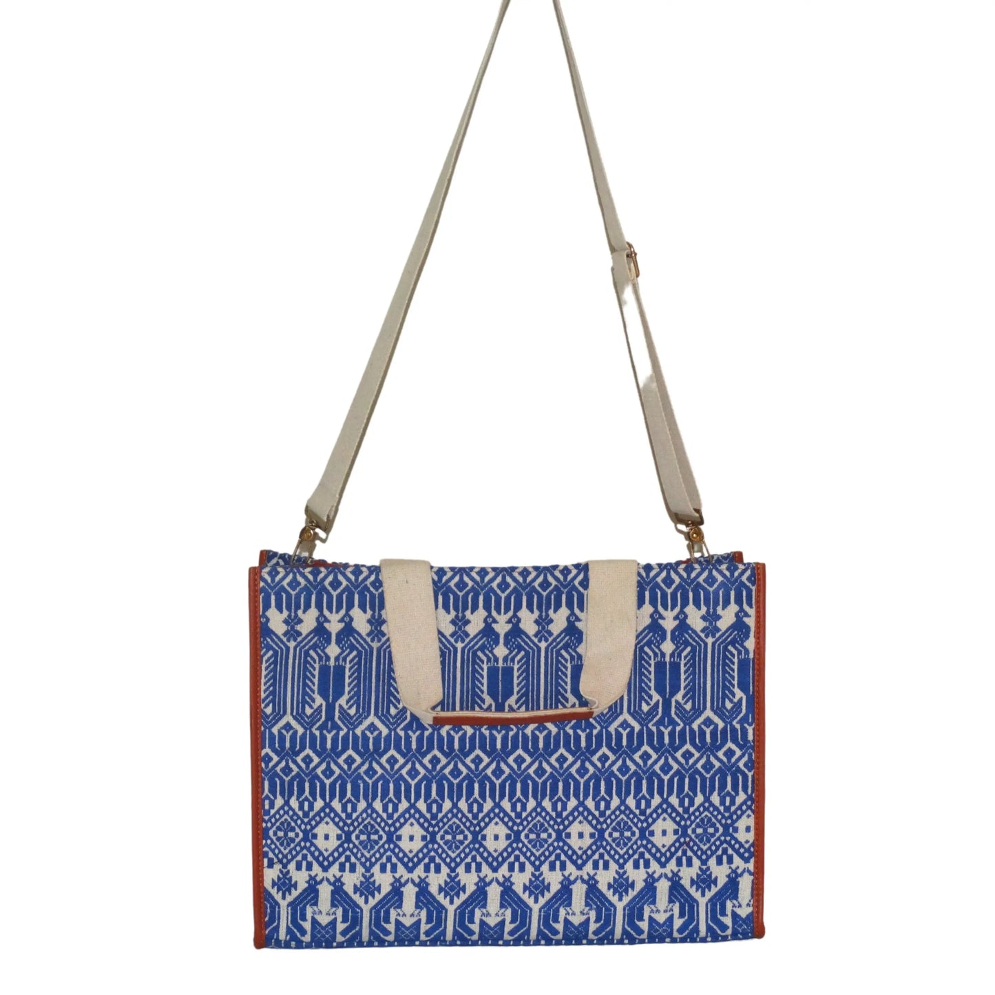 Tribal Weave Laptop Tote