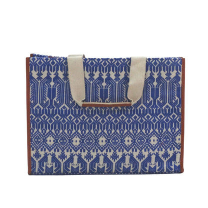 Tribal Weave Laptop Tote