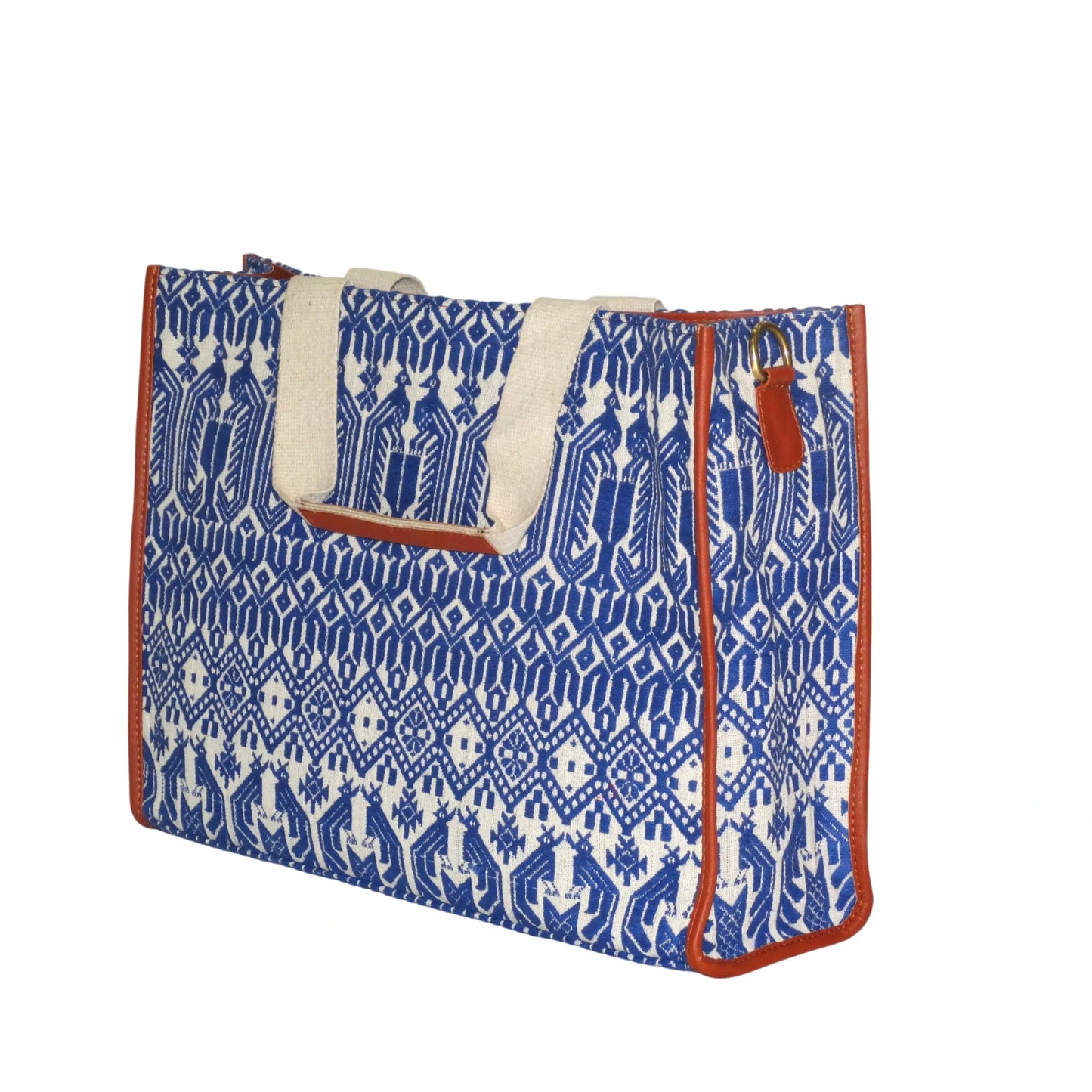 Tribal Weave Laptop Tote